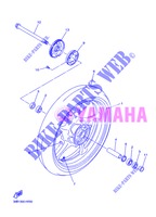 VOORWIEL voor Yamaha DIVERSION 600 ABS 2013