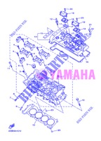 CILINDERKOP voor Yamaha DIVERSION 600 ABS 2013