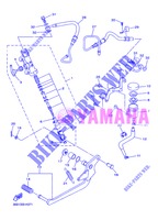 REMPOMP ACHTER voor Yamaha DIVERSION 600 ABS 2013
