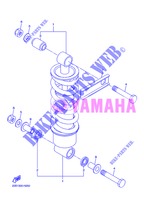 ACHTER SCHOKBREKER voor Yamaha DIVERSION 600 ABS 2013