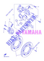 REMKLAUW VOOR voor Yamaha DIVERSION 600 ABS 2013