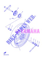 VOORWIEL voor Yamaha DIVERSION 600 ABS 2013