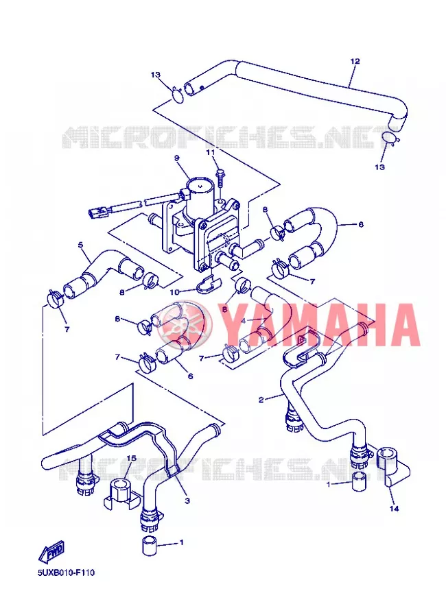 AIR INDUCTION SYSTEM AIS Yamaha MOTO 1300 2013 XJR  XJR1300