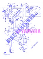 BENZINE TANK voor Yamaha XJR1300 2013
