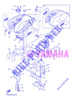 BENZINE TANK voor Yamaha XJR1300 2013