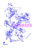 STANDAARD / VOETSTEUN voor Yamaha XJR1300 2013