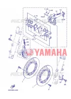 REMKLAUW VOOR voor Yamaha XP500A 2013