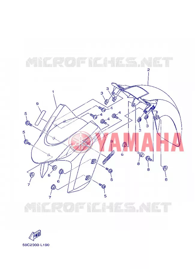 SPATBORD Yamaha SCOOTER 530 2013 TMAX ABS  XP500A