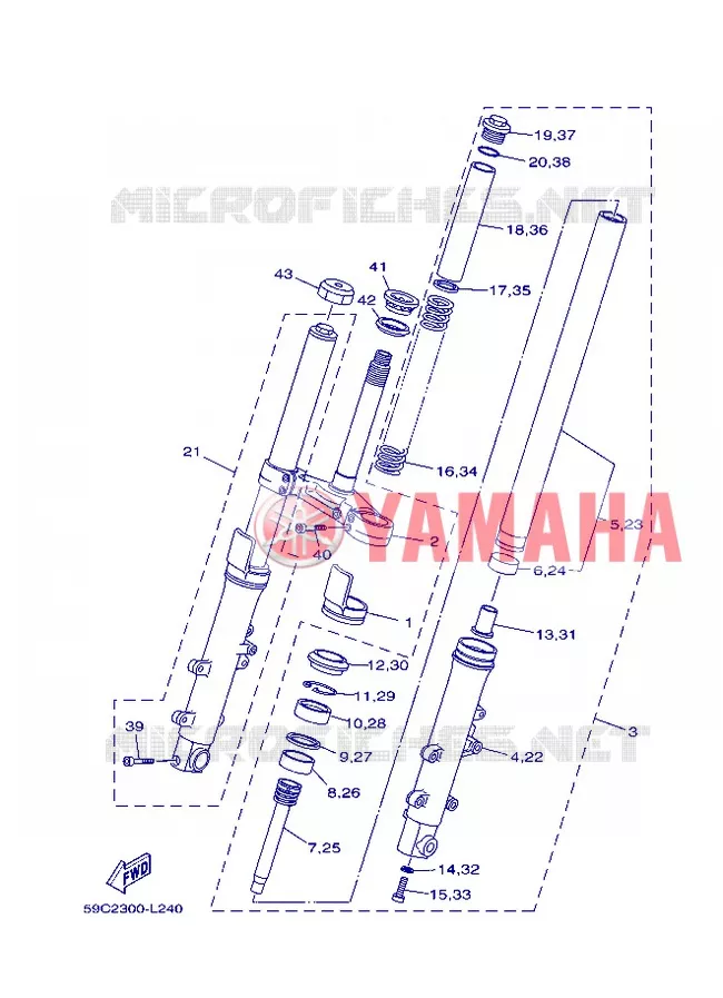 VOORVORK Yamaha SCOOTER 530 2013 TMAX ABS  XP500A