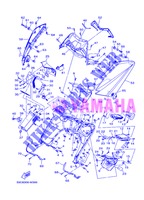 BEENSCHERM voor Yamaha XP500A 2013