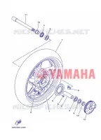 VOORWIEL voor Yamaha XP500A 2013
