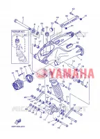 ACHTERBRUG / SCHOKBREKER voor Yamaha XT1200Z 2013