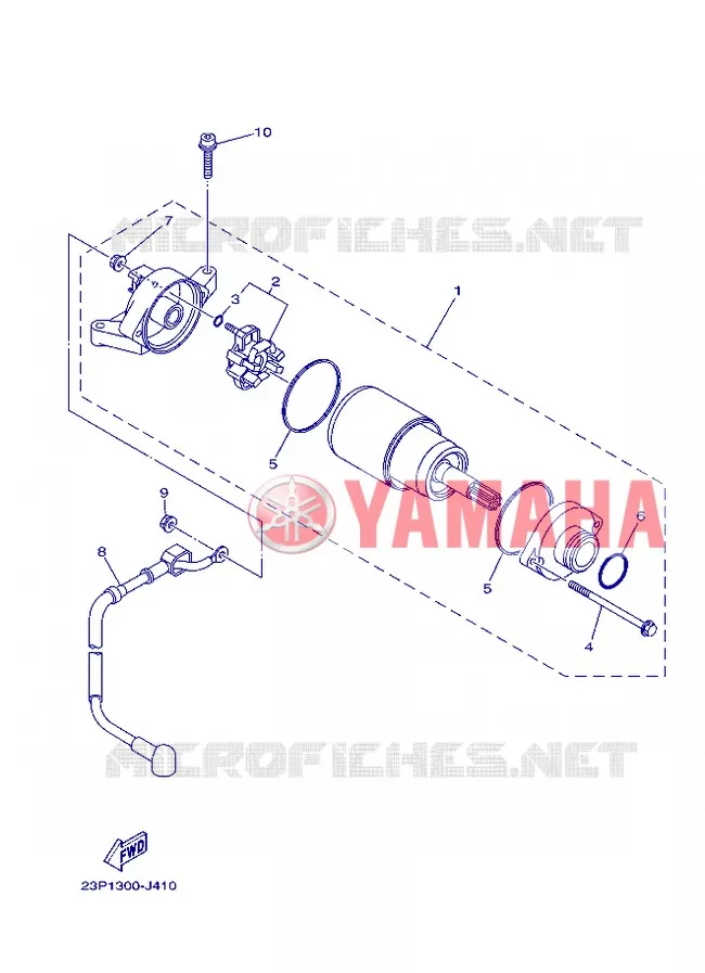 STARTMOTOR Yamaha MOTO 1200 2013 XTZ SUPER TENERE  XT1200Z