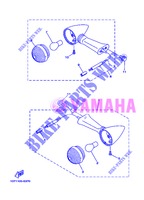 KNIPPERLICHT voor Yamaha MIDNIGHT STAR 1900 2013