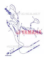 STUUR / KABEL 2 voor Yamaha YBR125E 2013