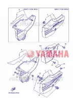 ZIJKUIPDEEL voor Yamaha YBR125E 2013