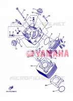 CILINDER voor Yamaha YBR125EGS 2013