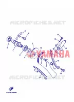 NOKKENAS / KETTING voor Yamaha YBR125EGS 2013