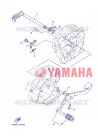 SCHAKEL STANG / PEDAAL voor Yamaha YBR125EGS 2013