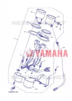 TELLERSET voor Yamaha YBR125EGS 2013