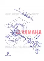 VOORWIEL voor Yamaha YBR125EGS 2013