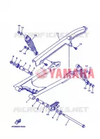 ACHTERBRUG / SCHOKBREKER voor Yamaha YBR125EGS 2013