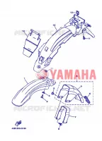 SPATBORD voor Yamaha YBR125EGS 2013