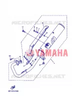 UITLAAT voor Yamaha YBR125EGS 2013