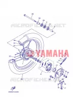 VOORWIEL voor Yamaha YBR125EGS 2013