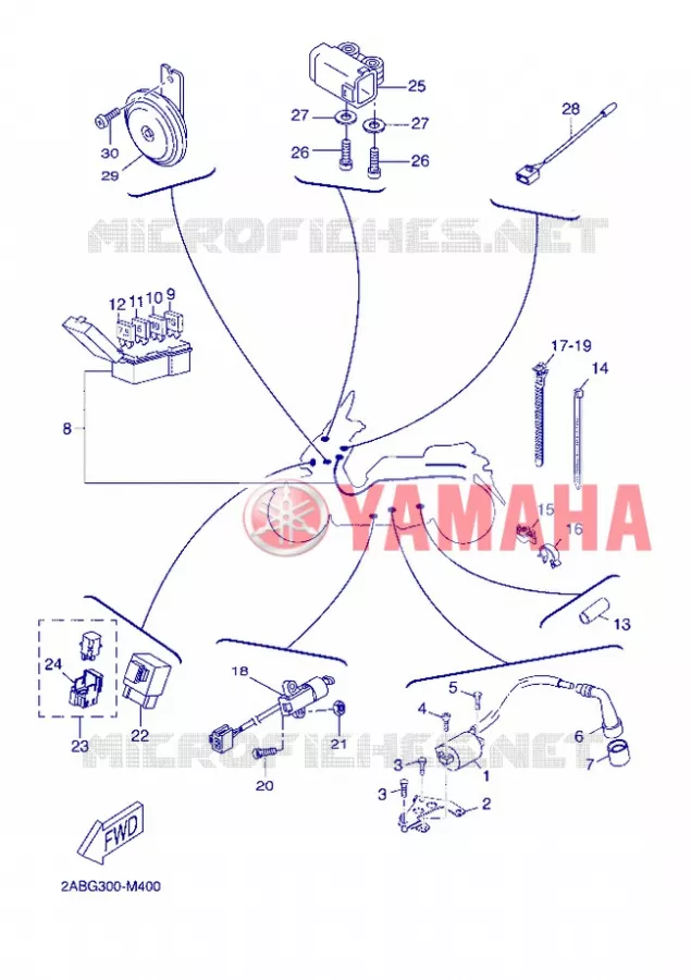 ELECTRISCH 2 Yamaha SCOOTER 125 2013 XMAX  YP125R