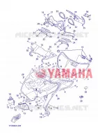 BEENSCHERM voor Yamaha YP125R 2013