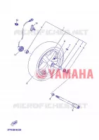 VOORWIEL voor Yamaha YP125R 2013