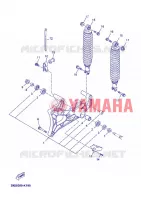 ACHTERBRUG / SCHOKBREKER voor Yamaha YP125RA 2013