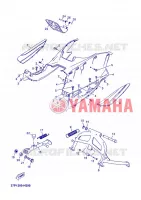STANDAARD / VOETSTEUN voor Yamaha YP125RA 2013