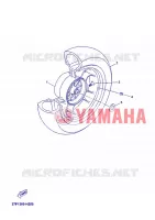 ACHTERWIEL voor Yamaha YP250R 2013