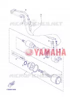 STARTMOTOR voor Yamaha YP250R 2013
