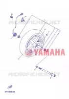 VOORWIEL voor Yamaha YP250R 2013