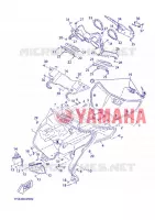 BEENSCHERM voor Yamaha YP250RA 2013