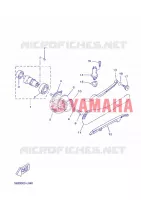 NOKKENAS / KETTING voor Yamaha YP250RA 2013