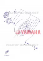 VOORWIEL voor Yamaha YP250RA 2013