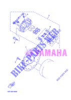 REMKLAUW ACHTER voor Yamaha XMAX 400 2013
