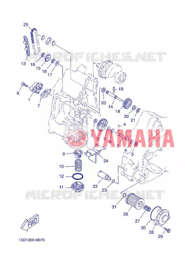 OLIEPOMP Yamaha SCOOTER 400 2013 XMAX  YP400R