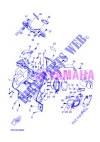 BEENSCHERM voor Yamaha XMAX 400 2013