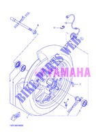 VOORWIEL voor Yamaha XMAX 400 2013