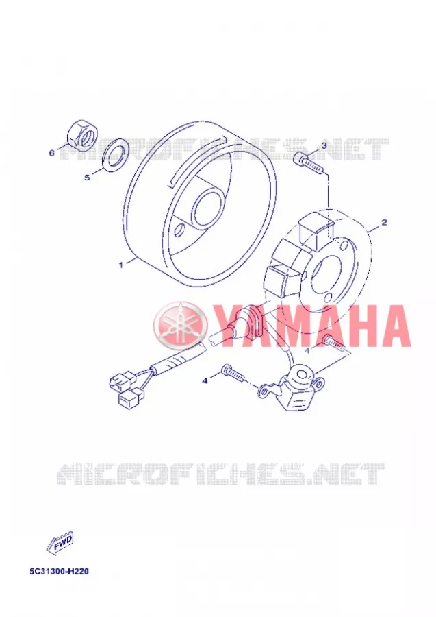 DYNAMO Yamaha SCOOTER 50 2013 NEOS 4T UBS  YN50FU