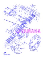 REMKLAUW ACHTER voor Yamaha YZ125 2013