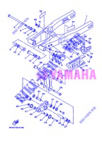 ACHTERBRUG voor Yamaha YZ85LW 2013