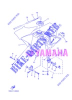 BENZINE TANK voor Yamaha YZ85LW 2013