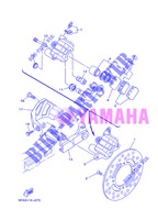 REMKLAUW ACHTER voor Yamaha YZ85LW 2013