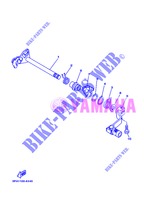 SCHAKEL STANG / PEDAAL voor Yamaha YZ85LW 2013